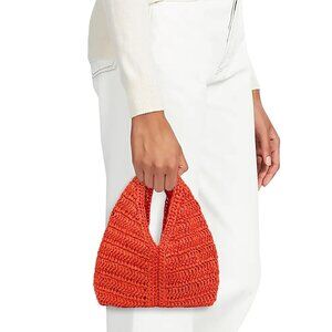A.L.C. Simone Woven Top Handle Bag in Poppy - NWT